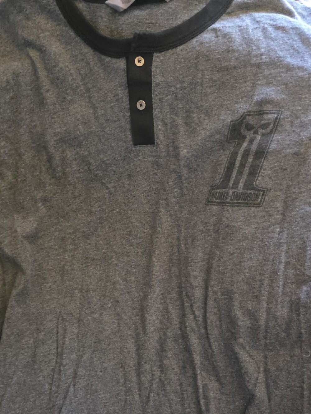 4 Mens Harley Davidson Shirts 3 Long Sleeve 1 T XXL GC - Picture 10 of 10